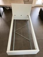 Lit 1 personne, IKEA Malm, blanc, Maison & Meubles, Chambre à coucher | Lits, 100 cm, 210 cm, Une personne, Enlèvement