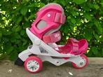 Rolschaatsen, meisje, maat 28-30, Kinderen en Baby's, Speelgoed | Buiten | Rolschaatsen, Ophalen, Kinderen, Verstelbaar, Gebruikt