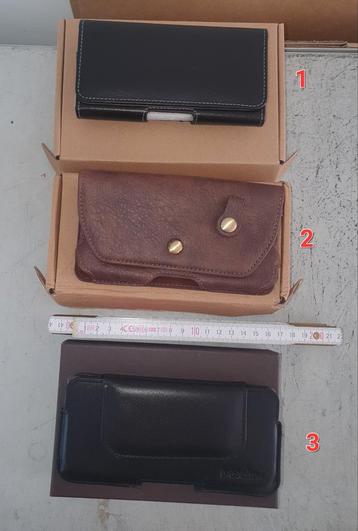 Pochette avec clips ceinture pour smartphone beschikbaar voor biedingen