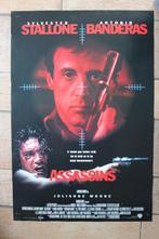 filmaffiche Sylvester Stallone Assassins 1995 filmposter, Rechthoekig Staand, Ophalen of Verzenden, Zo goed als nieuw, A1 t/m A3