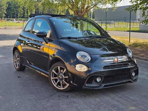 Abarth 595C, Auto's, Abarth, Bedrijf, Te koop, 500C, Navigatiesysteem, Benzine, Euro 6, Cabriolet, 2 deurs, Handgeschakeld, Zwart