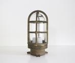 Industrieën lamp – Scheepslamp – Brons - Messing, Antiek en Kunst, Ophalen of Verzenden