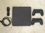 Sony Playstation 4 + 2 controllers, Games en Spelcomputers, Ophalen, Met 2 controllers, Zo goed als nieuw, Slim