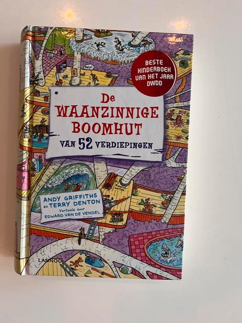 Andy Griffiths - De waanzinnige boomhut van 52 verdiepingen, Boeken, Kinderboeken | Jeugd | onder 10 jaar, Zo goed als nieuw, Ophalen of Verzenden