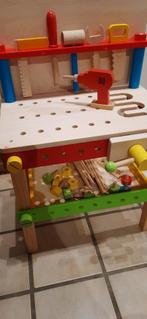 Houten werkbank Mini Matters, Kinderen en Baby's, Ophalen of Verzenden, Zo goed als nieuw