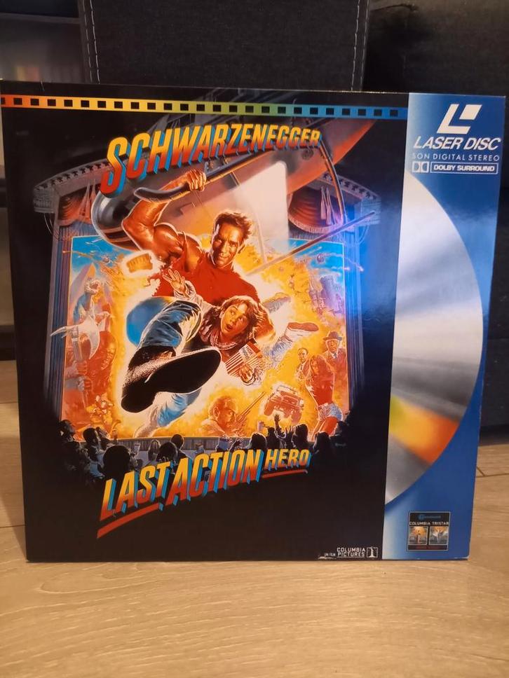 Laserdisc Last action hero, Collections, Cinéma & Télévision, Utilisé, Film, Enlèvement