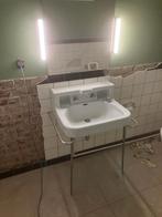 Compleet vintage spoelbak opstelling, Doe-het-zelf en Bouw, Sanitair, Ophalen, Gebruikt, Wastafel