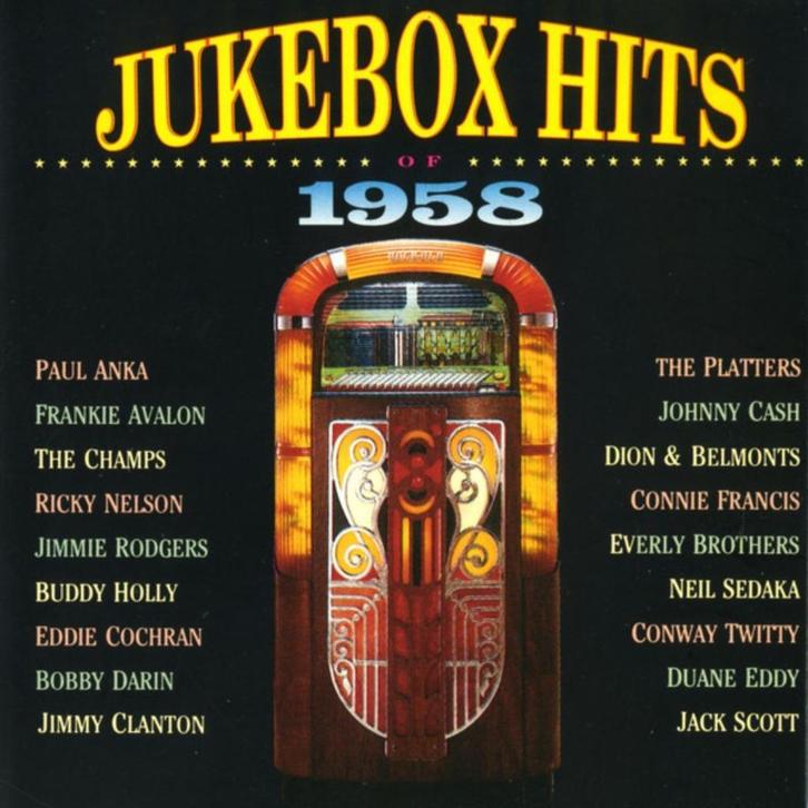 Jukebox Hits Of 1958 - Cd = Mint, Cd's en Dvd's, Cd's | Pop, Zo goed als nieuw, Voor 1960, Ophalen of Verzenden