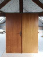 Authentieke vintage houten deuren, Ophalen, Gebruikt, Binnendeur, 200 tot 215 cm