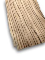 Zebrano fineer | 2 vellen | 210x17 cm, Verzenden, Nieuw, Materiaal