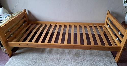 Lit 1 personne 90cm/200cm ou lit mezzanine ni clou, ni visse, Huis en Inrichting, Slaapkamer | Bedden, Gebruikt, Eenpersoons, 90 cm