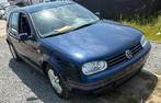 Volkswagen golf 4 gt  1.9 tdi 150pk, Auto's, Volkswagen, 4 cilinders, Blauw, Leder, Te koop
