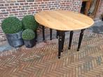 Eiken eettafel Verlengbaar GRATIS LEVERING, Huis en Inrichting, Ophalen of Verzenden, Zo goed als nieuw