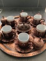 Ensemble de tasses à café sous assiettes et plateaux, Enlèvement ou Envoi