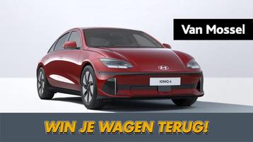 Hyundai Ioniq 6 77,4 kWh Balance, Auto's, Hyundai, Automaat, 4 deurs, Zwart, Bluetooth