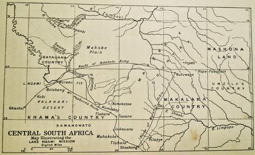 20 yrs in Khama's Country & the Batauana of Lake Ngami -1896, Boeken, Biografieën, Gelezen, Religie, Ophalen of Verzenden