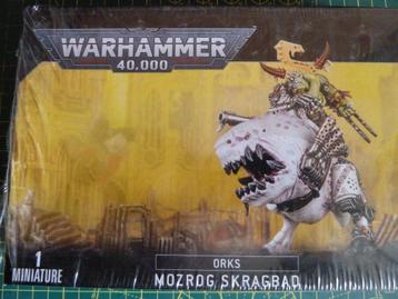 Warhammer 40K : Orks " MOZROG SKRAGBAD ", Hobby & Loisirs créatifs, Wargaming, Enlèvement, Neuf, Warhammer 40000, Figurine(s)
