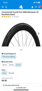 Continental Grand Prix 5000 Allseason TR RacefietsBand nieuw, Fietsen en Brommers, Ophalen of Verzenden, Nieuw, Racefiets, Band