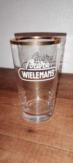 Oude glasbrouwerij Wielemans bieren, Verzamelen, Biermerken, Ophalen of Verzenden, Gebruikt, Glas of Glazen, Overige merken