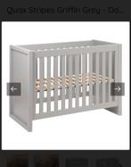 Baby en meegroeibed - Quax - grey stripes, Kinderen en Baby's, Ophalen, Gebruikt, Jongetje of Meisje