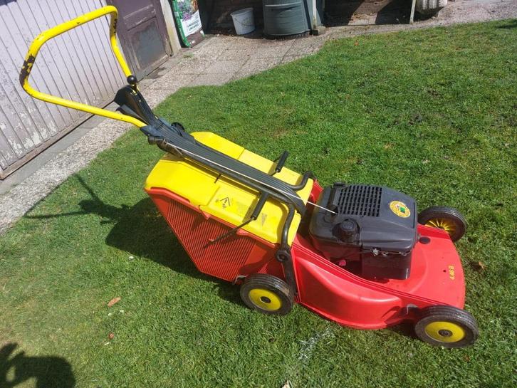 Wolf garten in zeer goede staat, Tuin en Terras, Grasmaaiers, Zo goed als nieuw, Benzine-grasmaaier, 40 t/m 49 cm, Cirkelmaaier