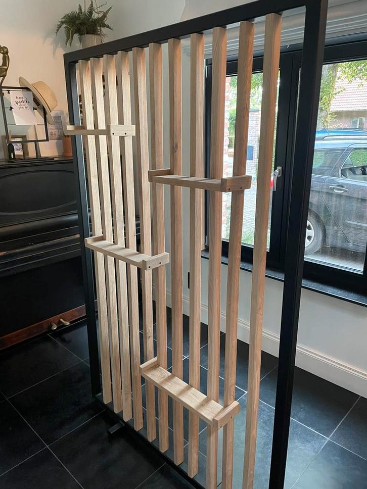 ✨ Luxe Eiken Tussenwand / Scheidingsrek – Op Maat Gemaakt ✨, Huis en Inrichting, Woonaccessoires | Kamerschermen, Nieuw, Ophalen