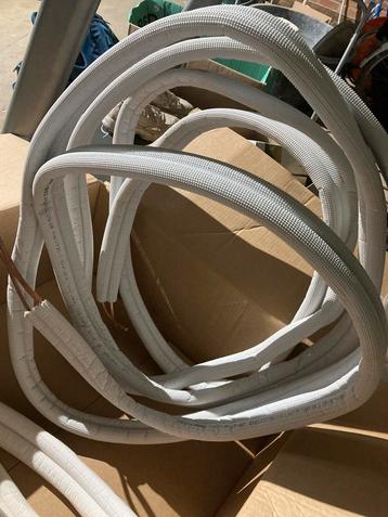 Overschot Airco koelleidingen (Inoac 1/4” + 3/8”), Doe-het-zelf en Bouw, Ophalen, Zo goed als nieuw
