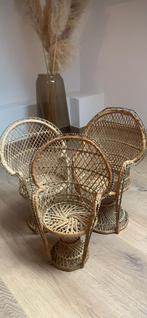 LOT de 3 chaises Emmanuelle ( mini 30 cm )