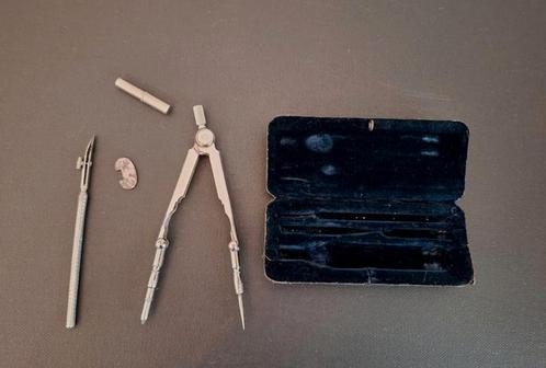 Antieke inklapbare passer begin 20e eeuw, Antiek en Kunst, Antiek | Gereedschap en Instrumenten, Ophalen of Verzenden