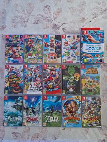 Verschillende Switch games te koop.