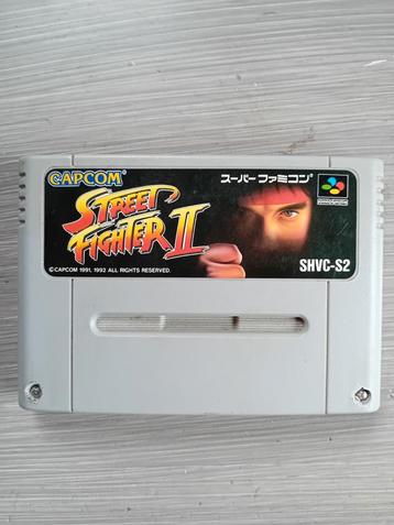 Street fighter 2  jap voor super nintendo snes