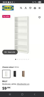 Boekenkast Ikea, Ophalen, Zo goed als nieuw, Met plank(en)