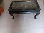 Table salon Japonaise ancienne avec figurines en nacre, Moins de 50 cm, 50 à 100 cm, Enlèvement, Utilisé