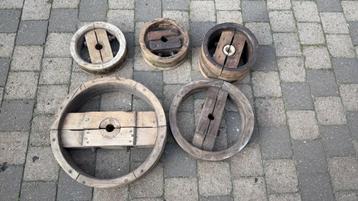 houten aandrijfwielen beschikbaar voor biedingen