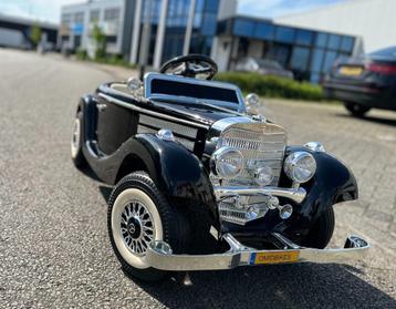 Mercedes-Benz Typ 540K 12v metallic zwart, Bluetooth, leder beschikbaar voor biedingen