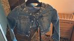 Jeansjasje diamante blu 128, Ophalen of Verzenden, Zo goed als nieuw