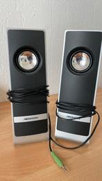 Geluidsprekers Medion - 2 stuks, Computers en Software, Pc speakers, Ophalen of Verzenden, Zo goed als nieuw