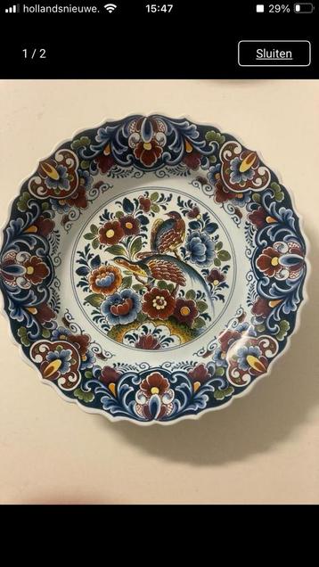 Potterie Oud Delft - Delfts blauw collectors bord (Del_3). beschikbaar voor biedingen