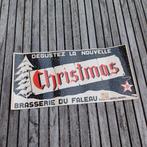 Kerstposter Brasserie du Faleau Chatelineau, Ophalen of Verzenden, Verpakking