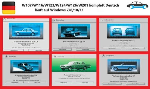 CD de réparation Mercedes 107 116 123 124 126 201 WIS DVD 64, Autos : Pièces & Accessoires, Électronique & Câbles, Mercedes-Benz