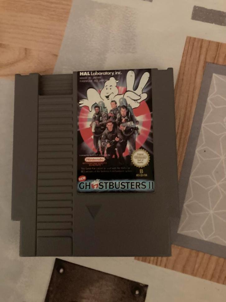 Nintendo NES: Ghostbusters, Games en Spelcomputers, Games | Nintendo NES, Zo goed als nieuw, Ophalen of Verzenden