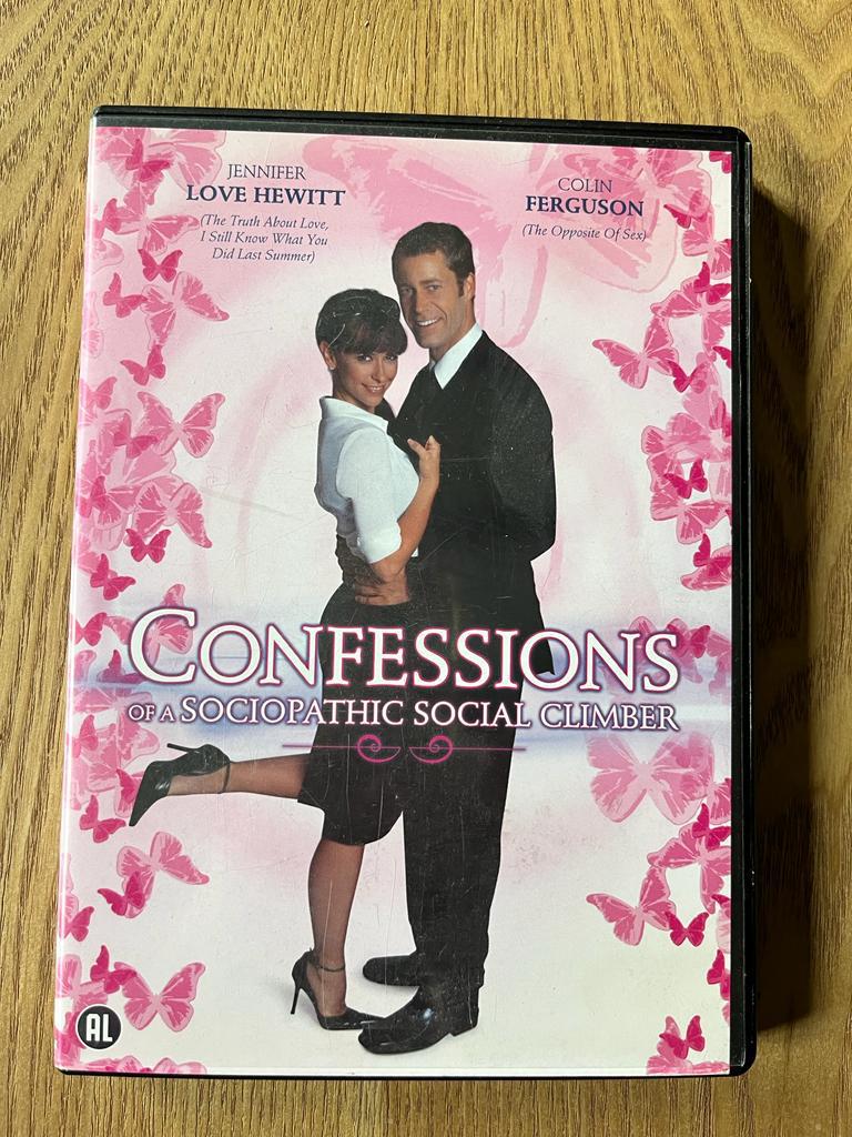 DVD Confessions of a Sociopathic Social Climber, Alle leeftijden, Ophalen of Verzenden, Zo goed als nieuw, Romantische komedie
