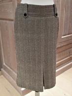 Nieuwe bruine smalle InWear rok met split, mt 38, Kleding | Dames, Rokken, Bruin, Verzenden, Nieuw, Inwear