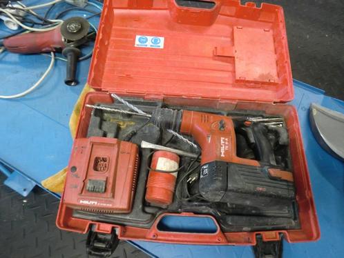 Hilti boor/klop/breekmachine accu boren werkt prima koopje, Bricolage & Construction, Outillage | Foreuses, Utilisé, Marteau perforateur et/ou Marteau piqueur