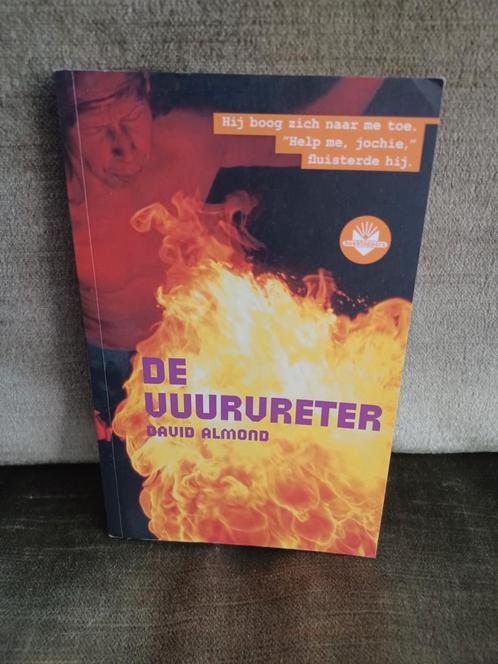 De vuurvreter     (David Almond), Boeken, Kinderboeken | Jeugd | 13 jaar en ouder, Zo goed als nieuw, Fictie, Ophalen of Verzenden