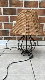 Rotan lamp, Ophalen, Zo goed als nieuw, Metaal