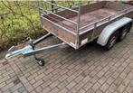 Saris aanhangwagen 750 kg dubbelasser, Ophalen, Gebruikt