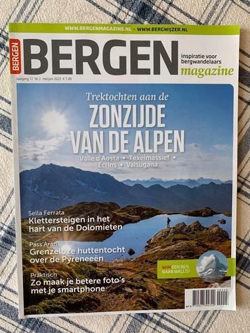 Bergen magazine voor bergwandelaars beschikbaar voor biedingen
