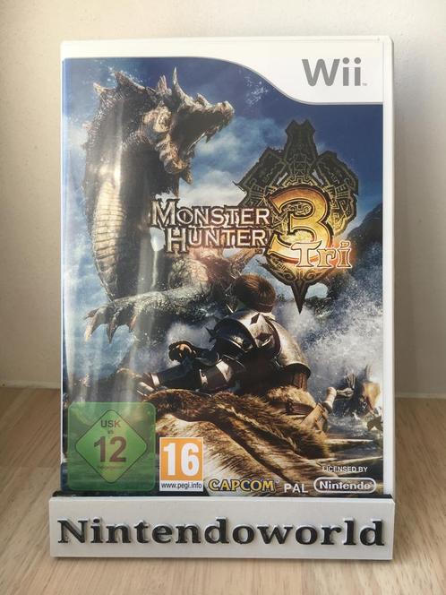 Monster Hunter 3 (Wii), Consoles de jeu & Jeux vidéo, Jeux | Nintendo Wii, Comme neuf, Online, Enlèvement ou Envoi