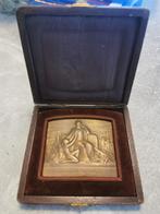 Médaille origina-Compagnie générale d'électricité,1973-bronz, Ophalen of Verzenden, Brons